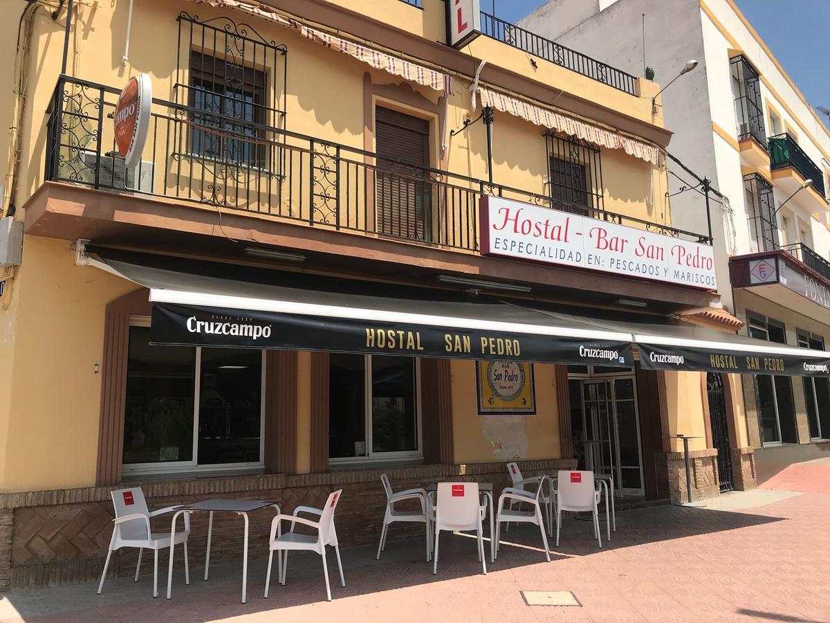 Hostal Bar San Pedro Mairena De Alcor Zewnętrze zdjęcie
